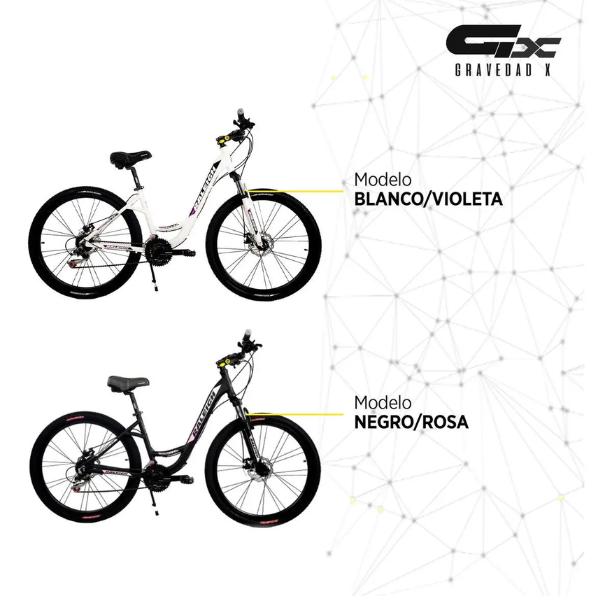 Bicicleta Raleigh Venture27.5 Aluminio Suspensión