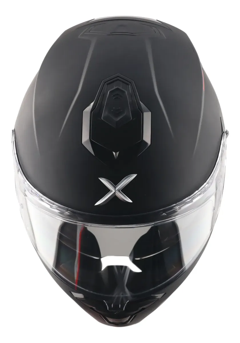 Casco Moto Axor Brutale Doble Visor Con Pinlock Incorporado Doble Alerón