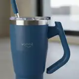 Vaso Térmico 950ml Asa De Doble Posición Liviano Práctico