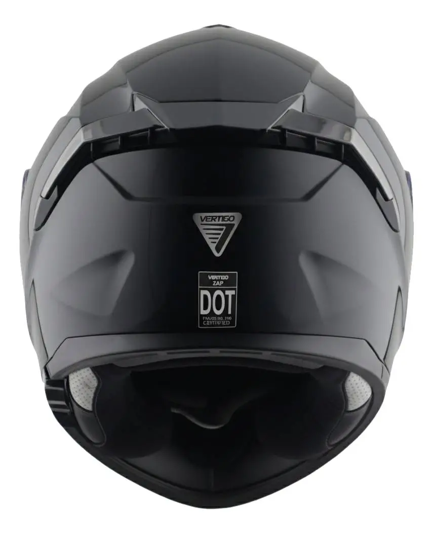 Casco Moto Integral Vertigo Zap Doble Visor Alerón