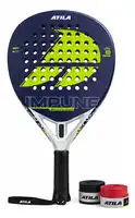 Paleta Padel Atila Impune Fibra De Vidrio Diamante Núcleo Eva
