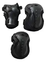 Kit Protecciones Black Stark P/ Rollers, skate