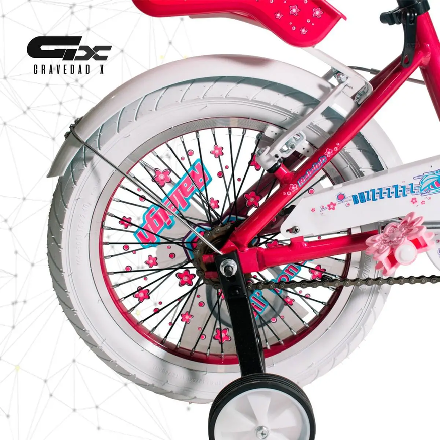 Bicicleta Raleigh Niña R16 4-6 Años Lilhon