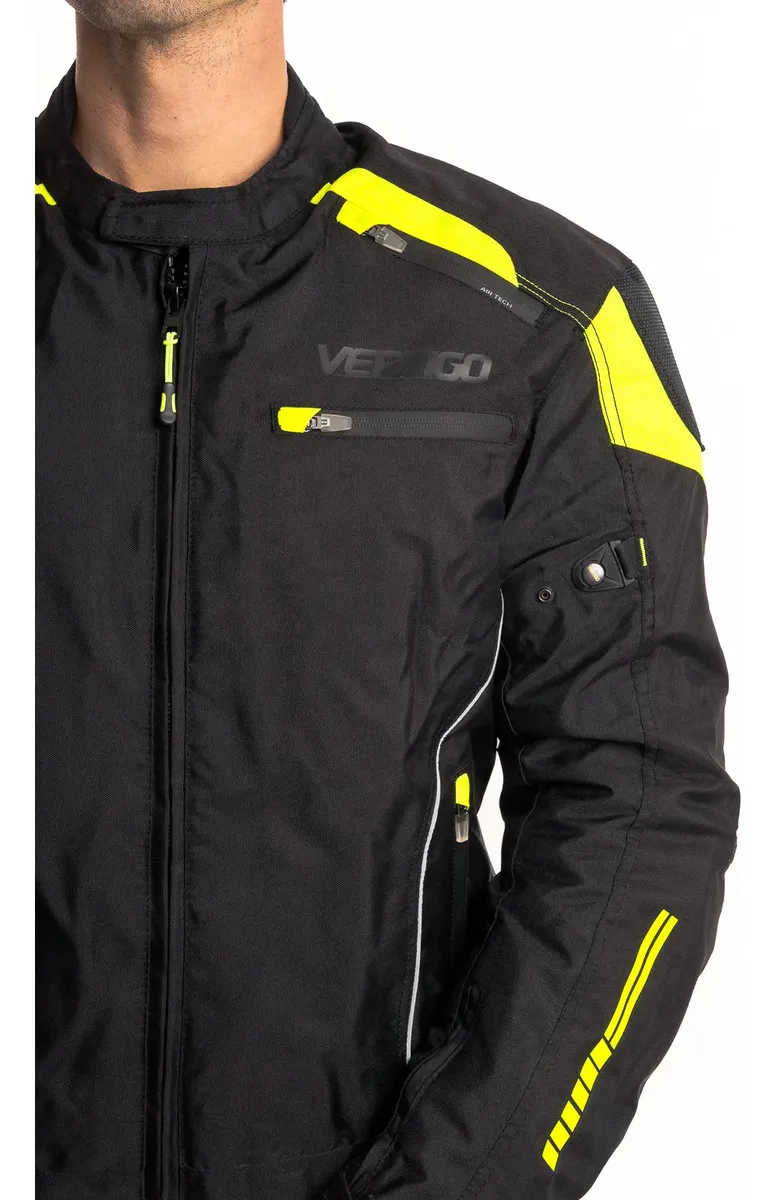 Campera Vertigo Cordura Desmontable Protecciones