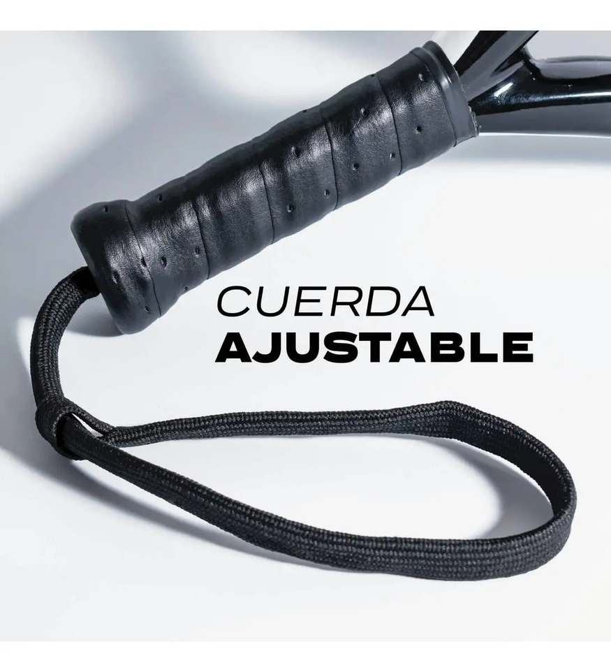 Paleta Padel Atila Huno Redonda Fibra Vidrio Núcleo Foam