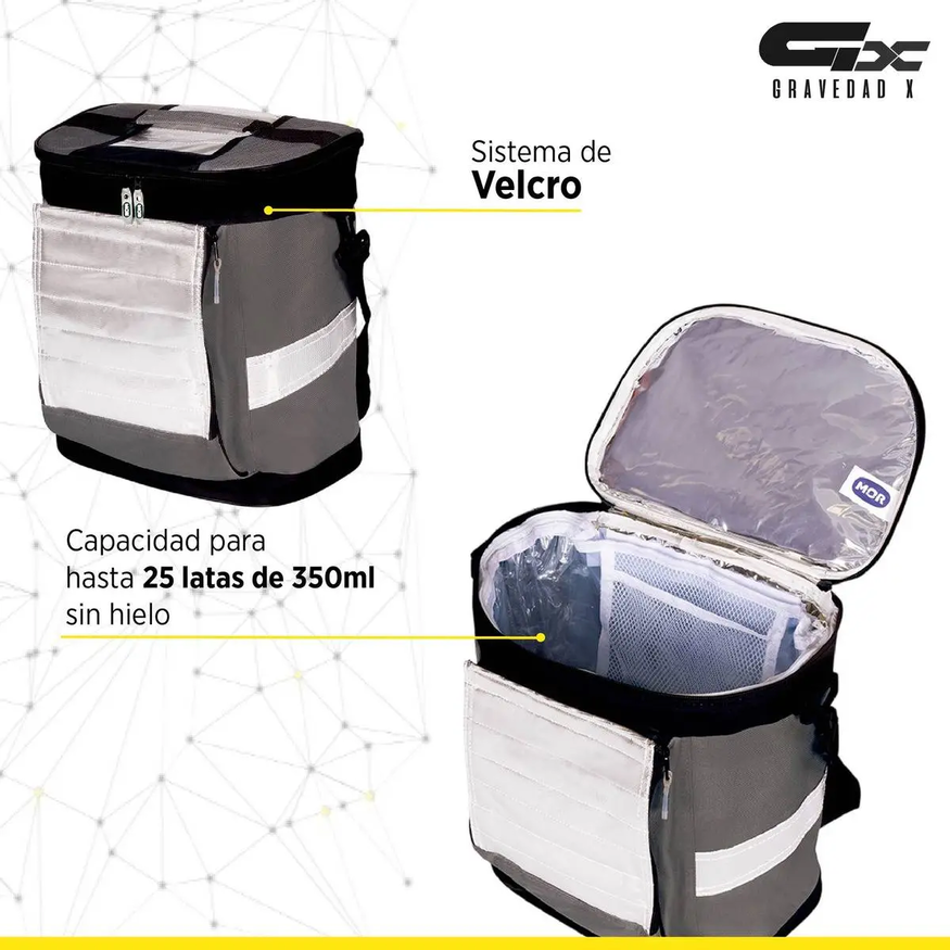Bolso Hielera Térmica 18 L Mor Práctica Camping