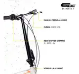 Bicicleta Plegable Raleigh R20 6v Freno Disco Ste