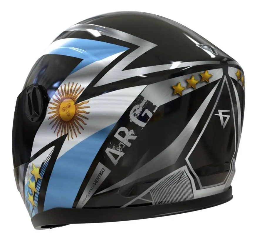 Casco Moto Vertigo V32 Ed Limitada Argentina