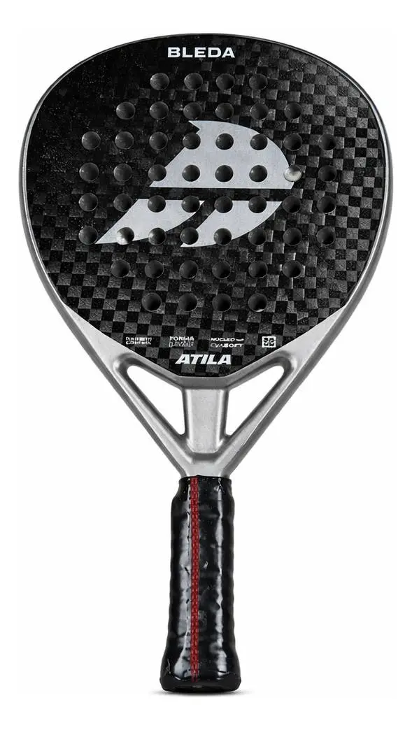 Paleta Padel Atila Bleda Carbono 12k Diamante Eva Soft