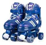 Patines Niños 4 Ruedas Extensible Ajustables Rainbow