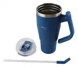 Vaso Térmico 950ml Asa De Doble Posición Liviano Práctico