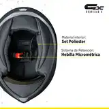 Casco Moto Vertigo V50 Dark Edicion Especial