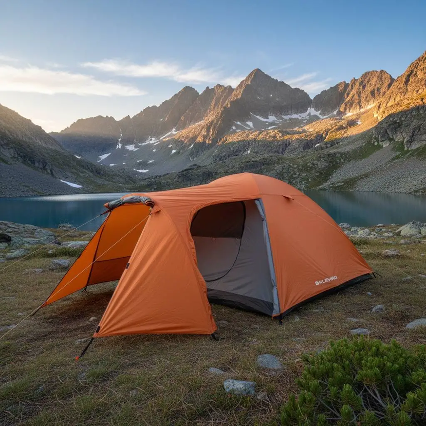 Carpa 4 Personas Talampaya Con Comedor 2 Entradas Camping Kushiro