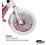 Bicicleta Raleigh Niña R16 4-6 Años Lilhon