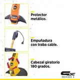 Bordeadora Eléctrica Plegable 600 Watts