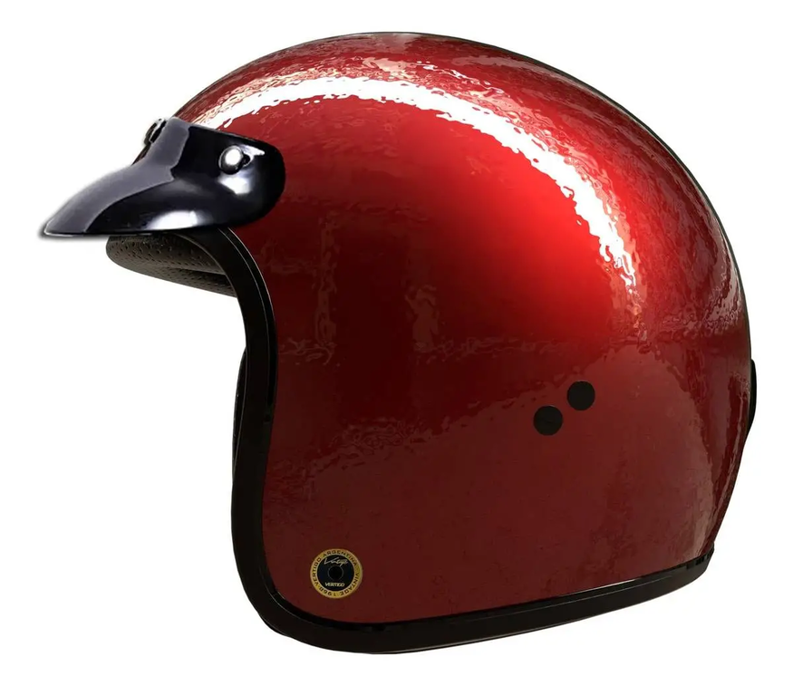 Casco Moto Abierto Vertigo Vintage Old School