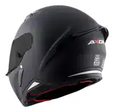 Casco Moto Integral Axor Hunter Solid Doble Certificación