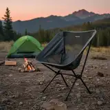 Silla Camping Plegable Reforzada Kushiro C/bolso