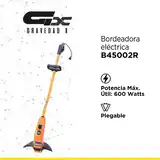 Bordeadora Eléctrica Plegable 600 Watts