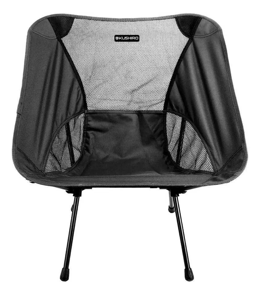 Silla Camping Plegable Reforzada Kushiro C/bolso