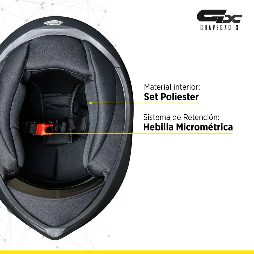 Casco Moto Vertigo V50 Dark Edicion Especial