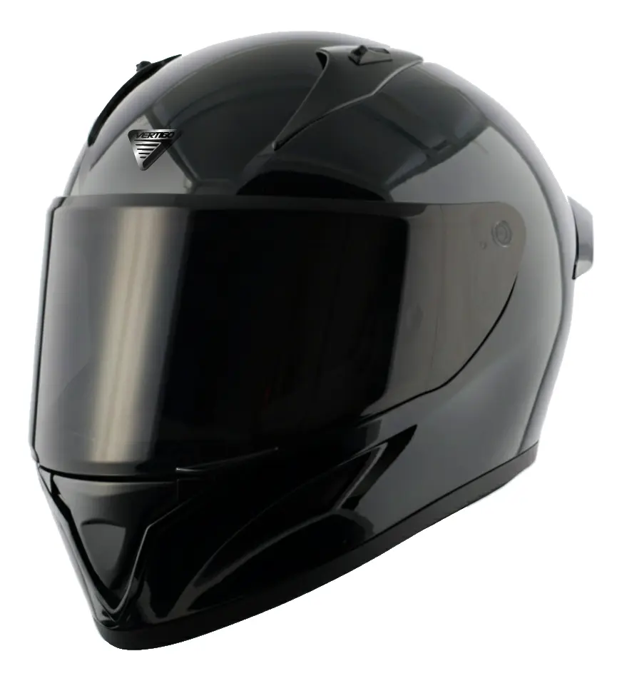 Casco Moto Integral Vertigo Bolt Alerón Visor Fume