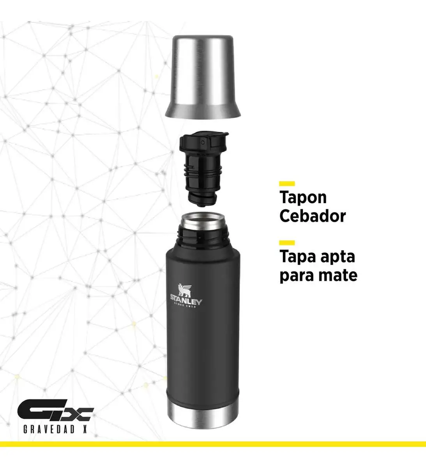 Termo Stanley Mate System 800ml Acero Inoxidable