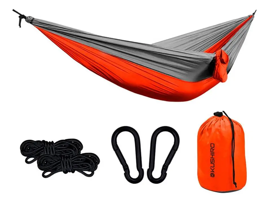 Hamaca Individual Paraguaya Liviana Cómoda Camping Kushiro