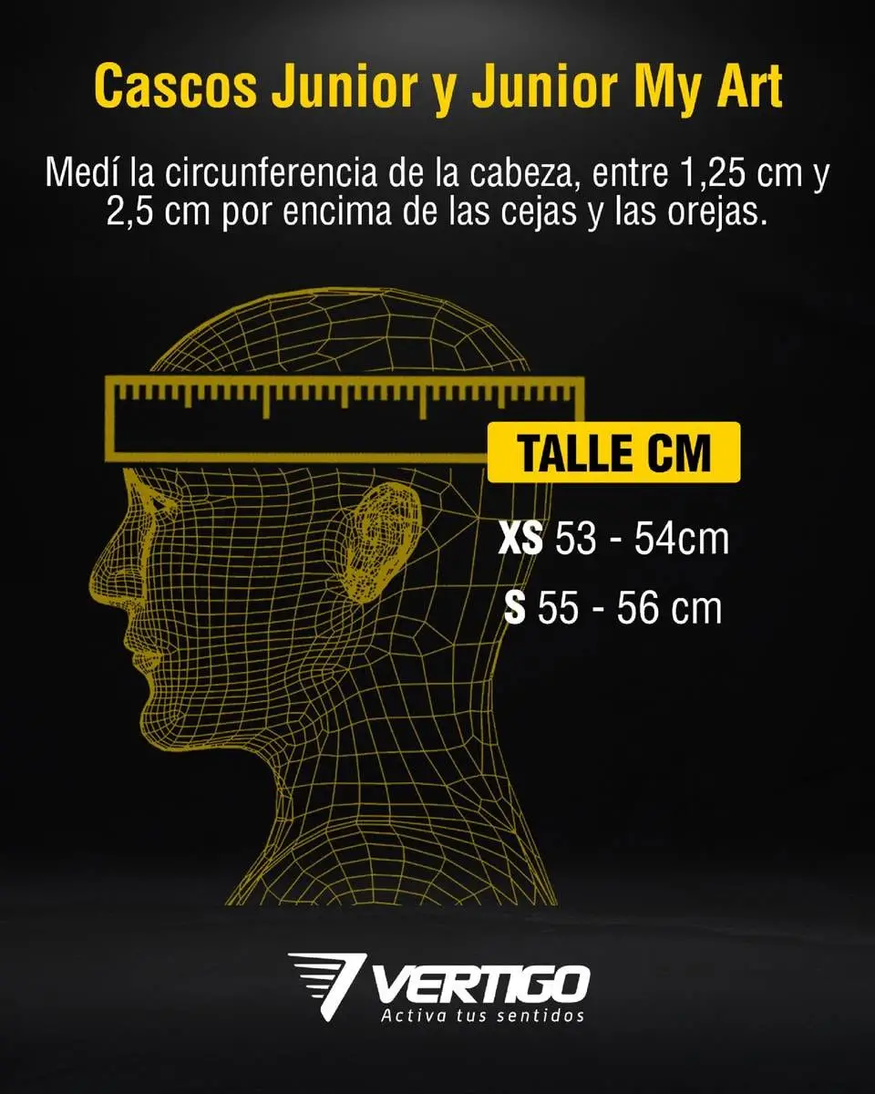 Casco Vertigo Junior My Art