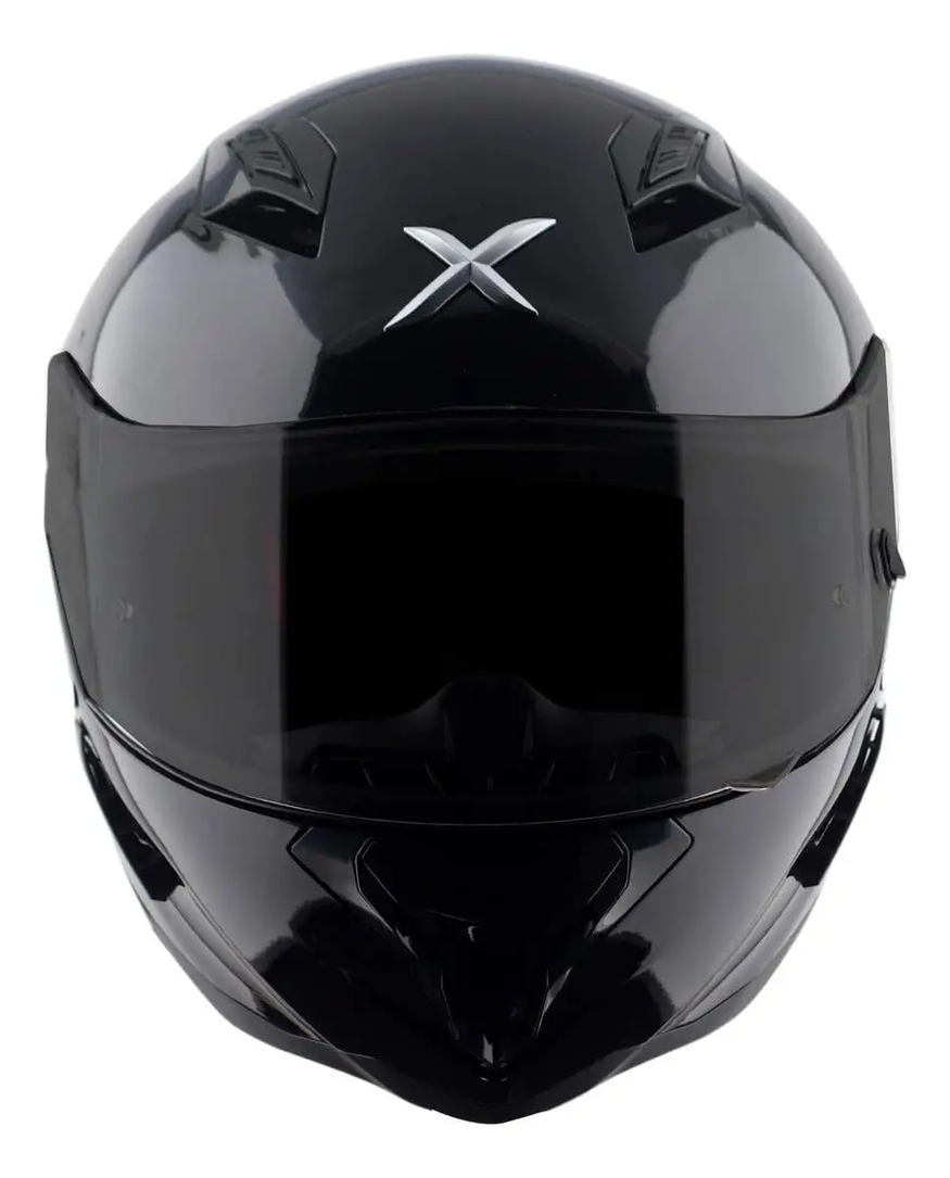 Casco Moto Integral Axor Hunter Solid Doble Certificación