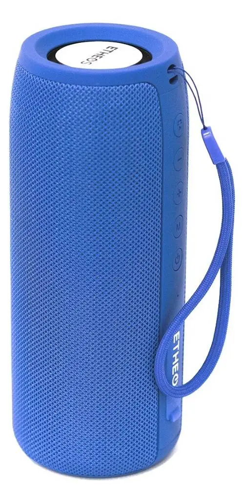Parlante Portátil Etheos Bluetooth 10m Alcance 10w Azul