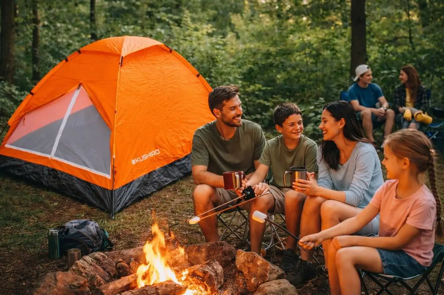 Carpa Talampaya 2 Personas Camping Mosquitero 120x200x95 Kushiro