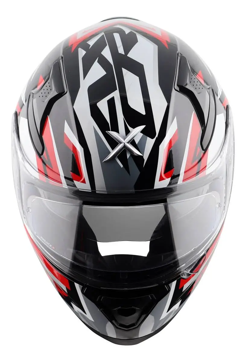 Casco Moto Integral Axor Apex GRAFICAS Doble Visor Apto Pinlock