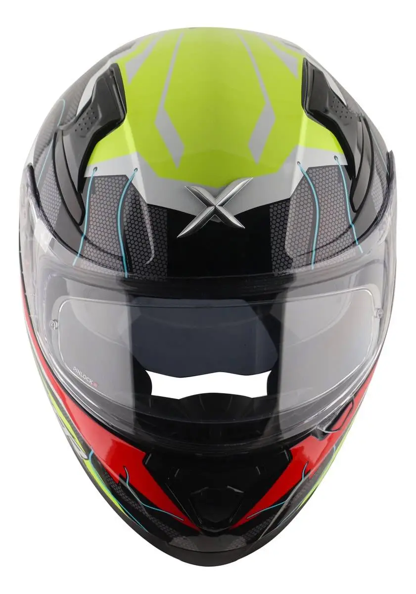 Casco Moto Integral Axor Apex GRAFICAS Doble Visor Apto Pinlock