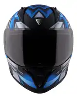 Casco Moto Integral Vertigo Bolt Martial Alerón Visor Fume