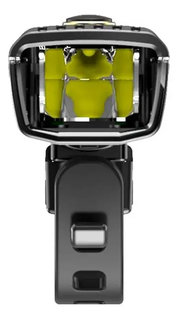 Luz Recargable Bicicleta Kuest 4 Modos Indicador Carga Batería