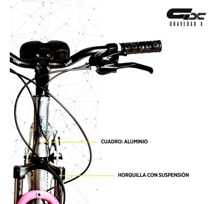 Bicicleta Raleigh Venture27.5 Aluminio Suspensión