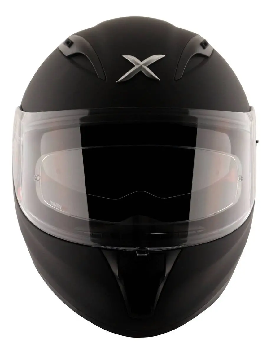 Casco Moto Integral Axor Street Solid Dos Visor Apto Pinlock