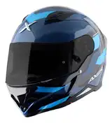 Casco Moto Integral Axor Hunter Alerón Doble Certificación