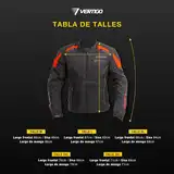 Campera Vertigo Softshell Desmontable Protección