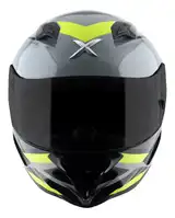 Casco Moto Integral Axor Hunter Alerón Doble Certificación
