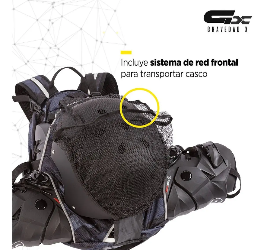 Mochila Pro 200 Grey Porta Rollers Stark