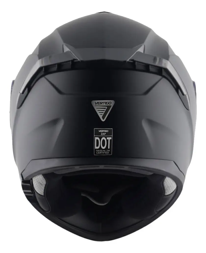 Casco Moto Integral Vertigo Zap Doble Visor Alerón