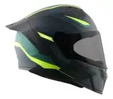 Casco Moto Integral Vertigo Sonic Trigger Alerón Visor Fume