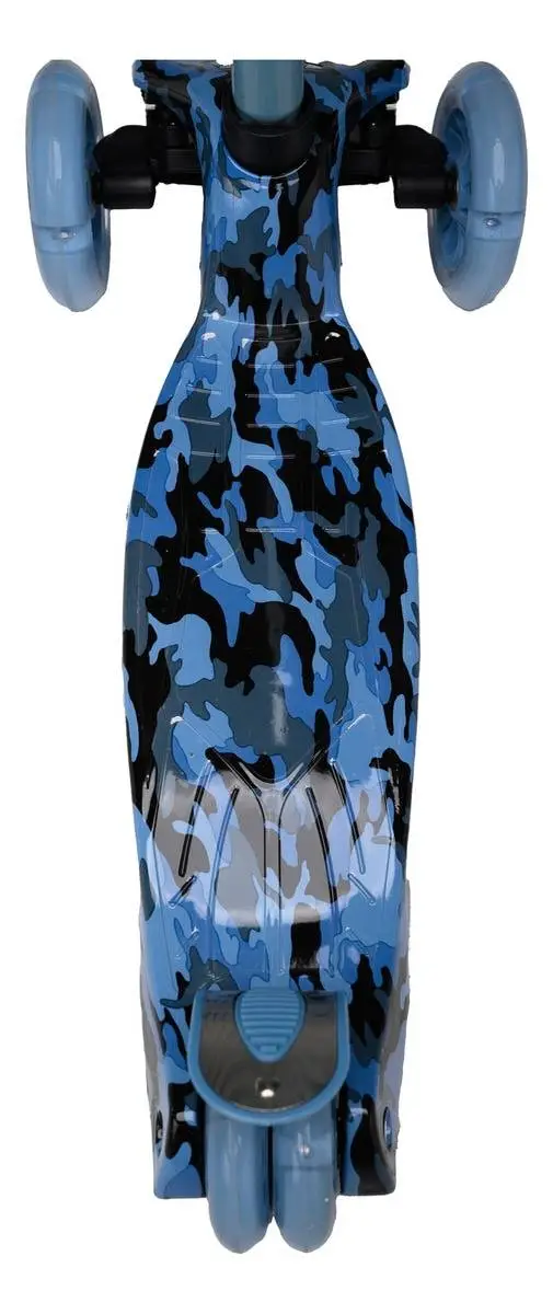 Monopatín Infantil Wind Rainbow 3 Ruedas Led Aluminio