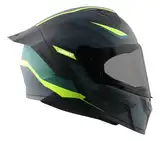 Casco Moto Integral Vertigo Sonic Trigger Alerón Visor Fume
