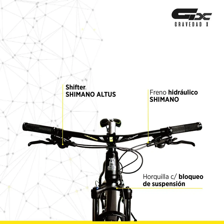 Bicicleta Mtb Raleigh Mojave 4.0 R29 F Hidráulico