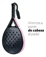 Paleta Padel Conquista Atila Full Carbono Liviana