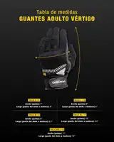 Guantes Moto Vertigo C Protección Rígida Nudillos
