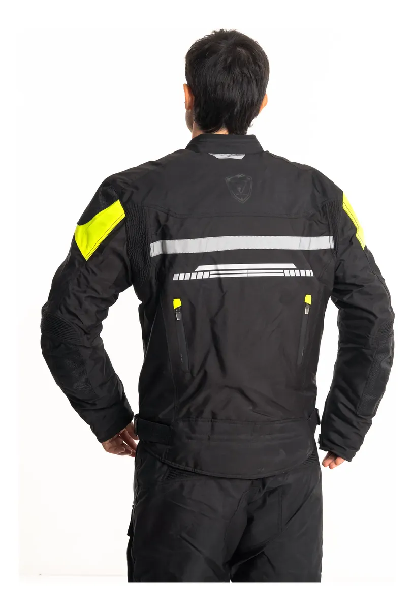 Campera Vertigo Cordura Desmontable Protecciones
